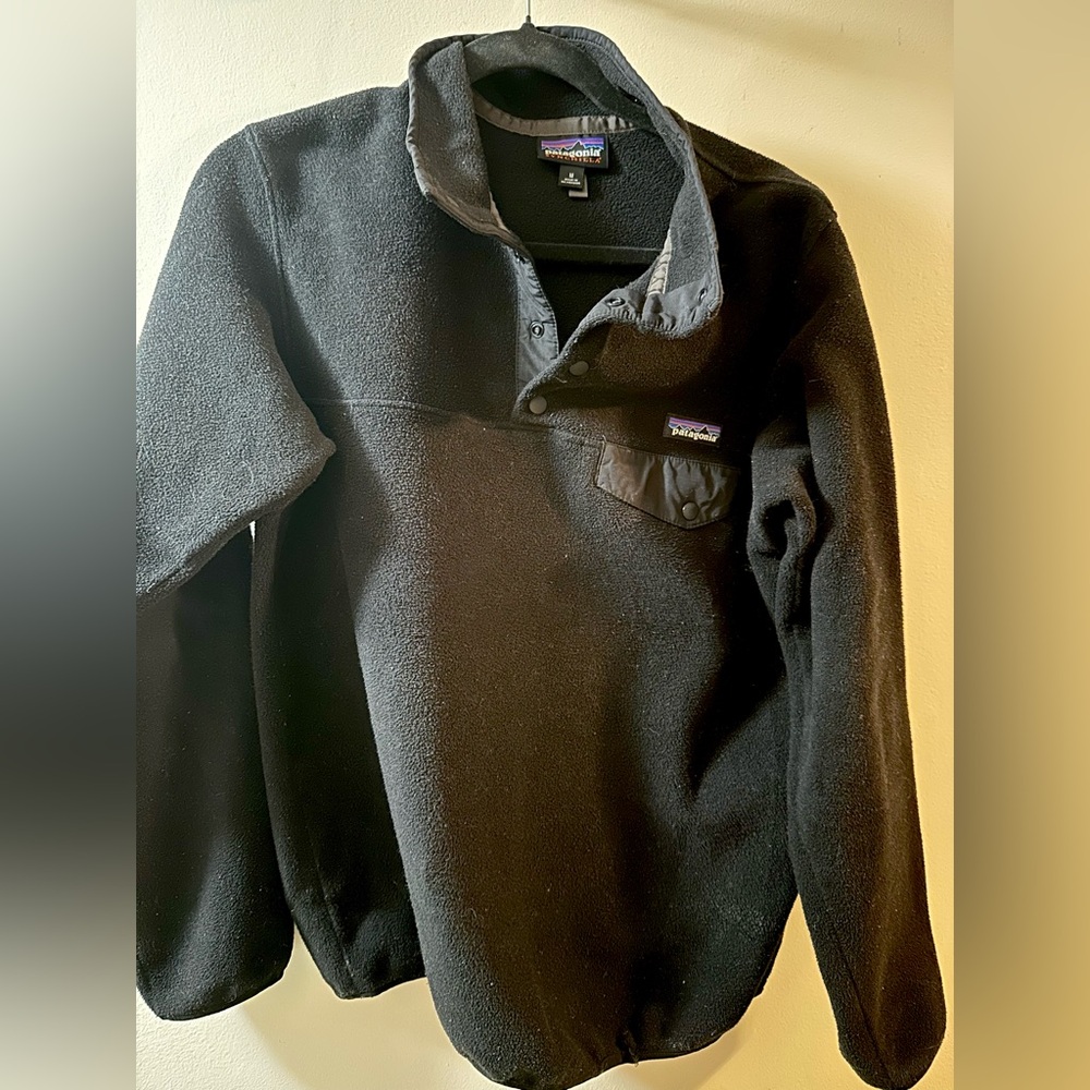 Patagonia Synchilla Black Pullover
